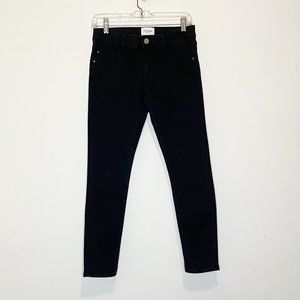 Sezane Women's Black The Perfect Slim Ankle Jeans Size 28